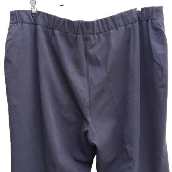 Talbots Pants Plus size 20W Dressy Flat Front Stretch Skinny Brown Career Work - Picture 6 of 8